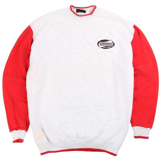 Vintage Men's Sweatshirt - Grey - XL on Productcaster.