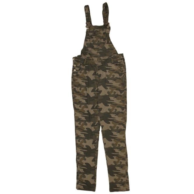 Vintage Women's Dungarees - Green - UK 16 on Productcaster.