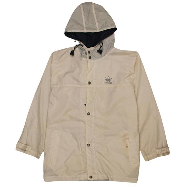 Adidas Men's Casual Jacket - Cream - L on Productcaster.