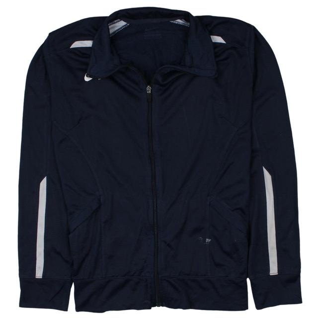 Nike Men's Casual Jacket - Navy/Blue - M on Productcaster.