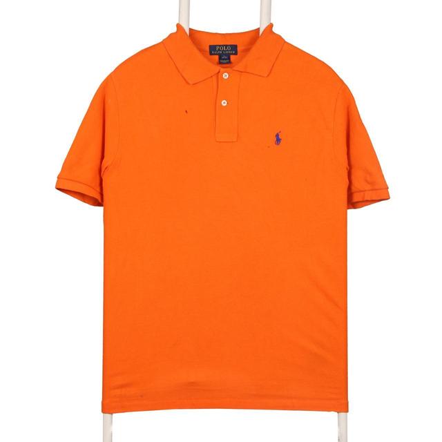 Polo Ralph Lauren Men's Polo shirt - Orange - L on Productcaster.