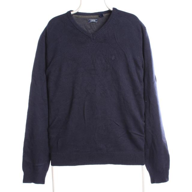 Izod Men's Jumper - Blue/Navy - XL on Productcaster.