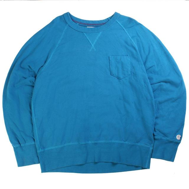 Champion Men's Sweatshirt - Blue - XL on Productcaster.