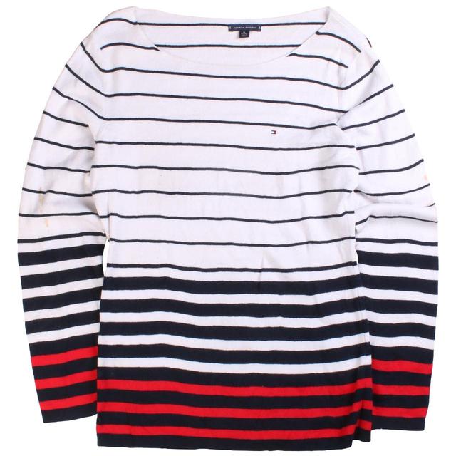 Tommy Hilfiger Women's Jumper - White - XL on Productcaster.