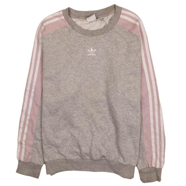 Adidas Women's Sweatshirt - Grey - L on Productcaster.