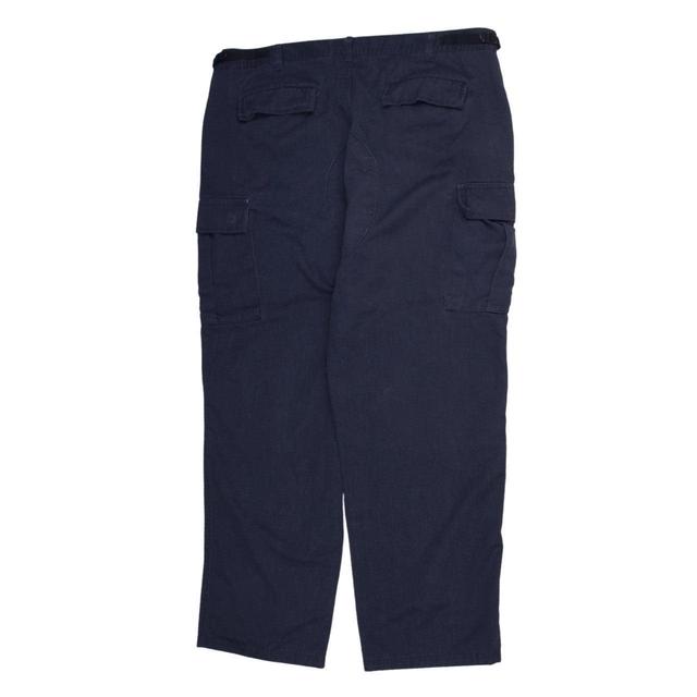 Wrangler Men's Trousers - Blue/Navy - XL on Productcaster.