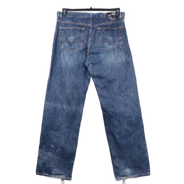 Harley Davidson Men's Jeans - Blue - 36" on Productcaster.