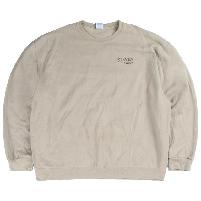 Jerzees Men's Sweatshirt - Cream - XXL on Productcaster.