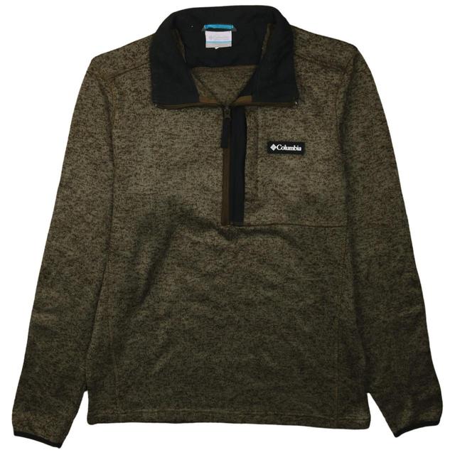 Vintage Men's Sweatshirt - Green - S on Productcaster.