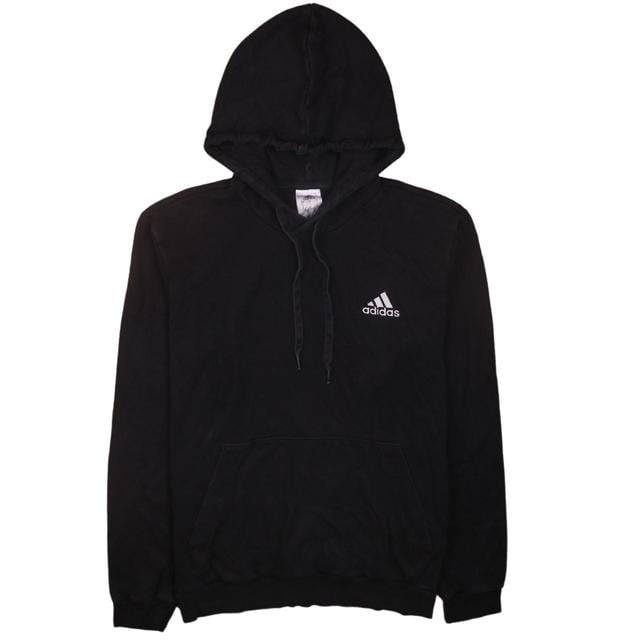 Adidas Men's Hoodie - Black - S on Productcaster.