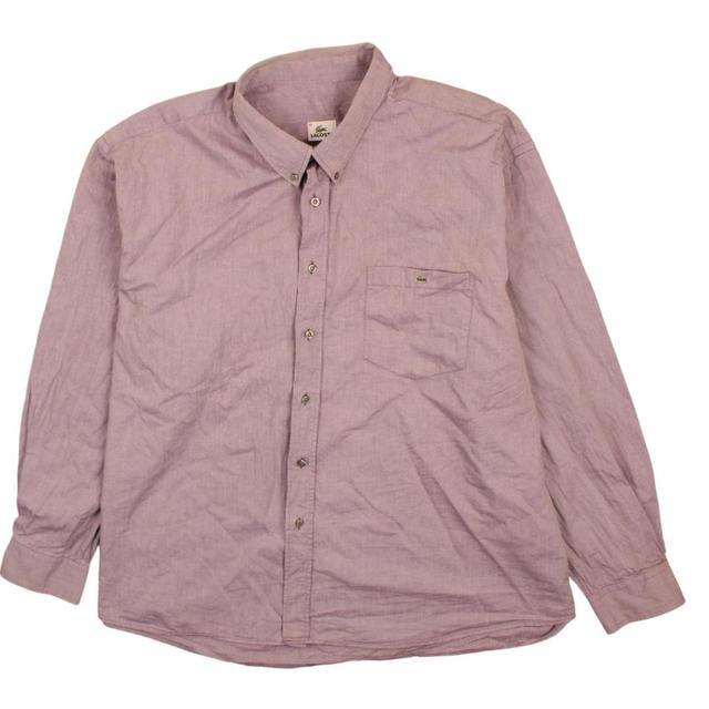 Lacoste Men's Shirt - Purple - 3XL on Productcaster.