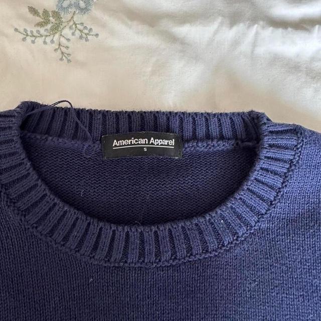 American Apparel Women's Jumper - Blue/Navy - XS on Productcaster.