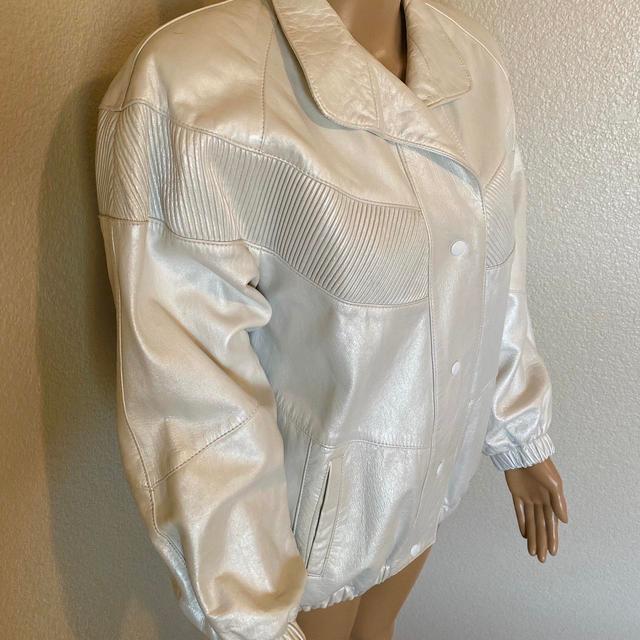 Women's Jacket - Silver/White - UK 12 on Productcaster.