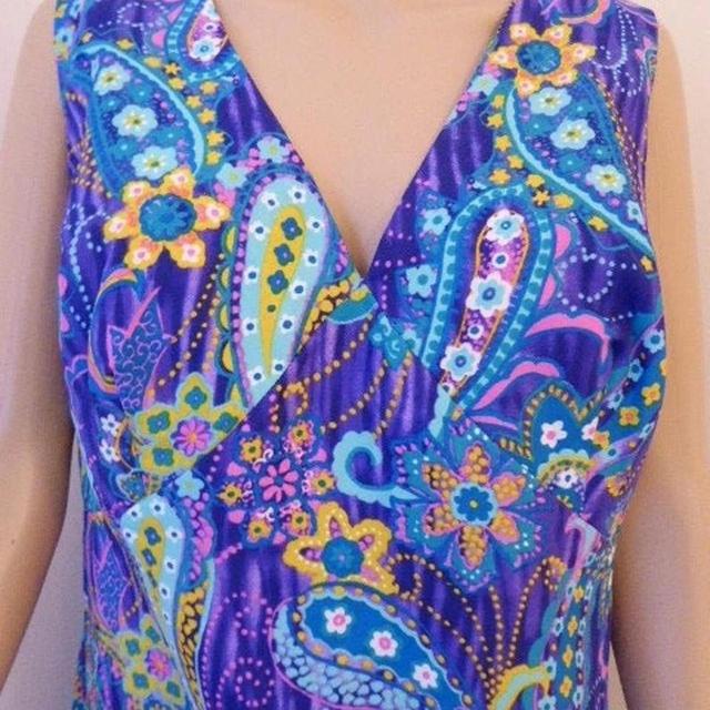 Women's Dress - Multi/Purple - 12 on Productcaster.