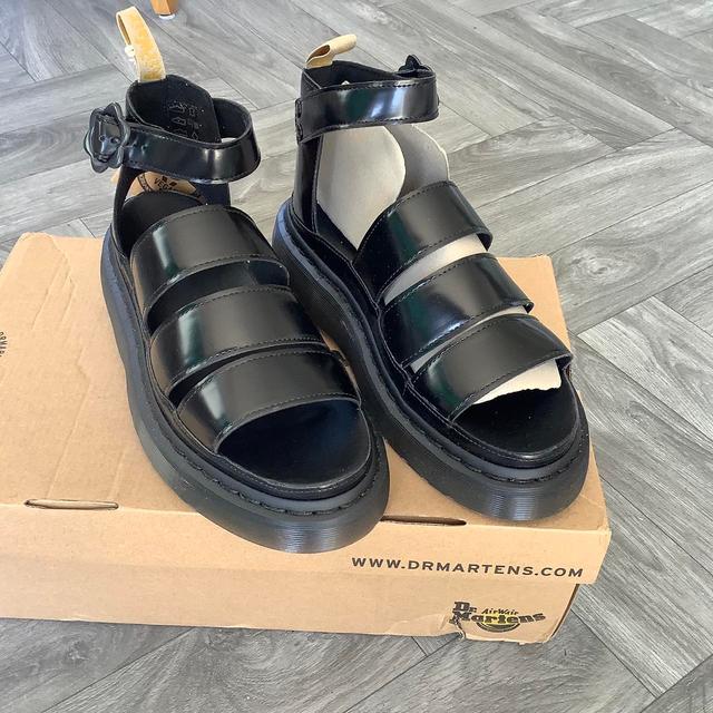 Dr. Martens Women's Sandals - Black - UK 7 on Productcaster.