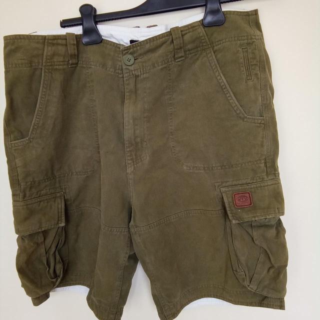 Animal Men's Shorts - Green/Khaki - 34" on Productcaster.