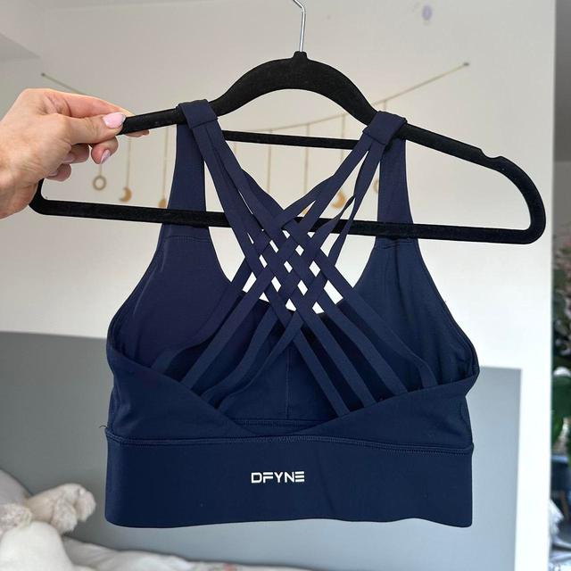 DFyne Women's Crop top - Navy - S on Productcaster.