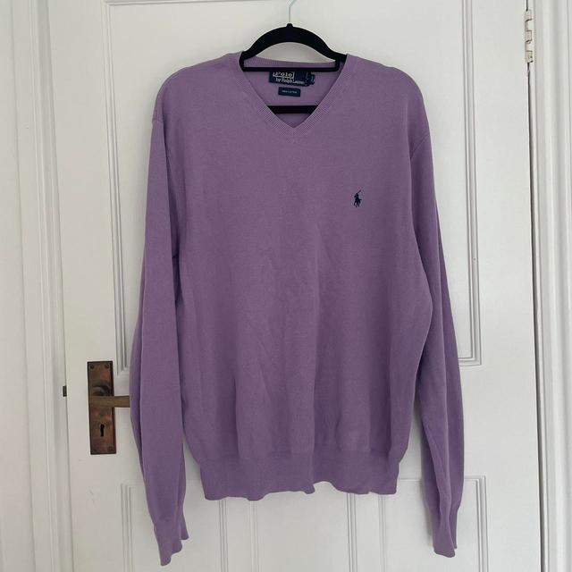 Polo Ralph Lauren Women's Sweatshirt - Purple - L on Productcaster.