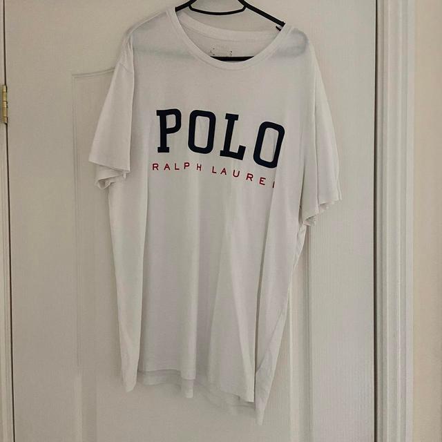 Polo Ralph Lauren Men's T-shirt - White - L on Productcaster.