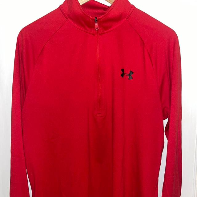 Under Armour Men's Jumper - Red - M on Productcaster.