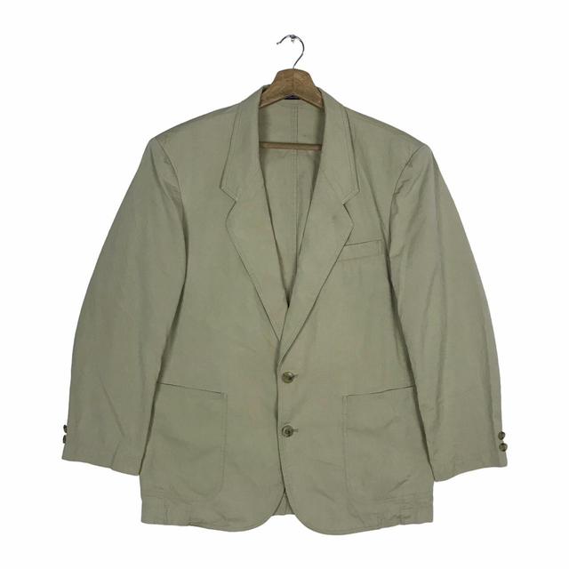 Vintage Men's Coat - Green - M on Productcaster.