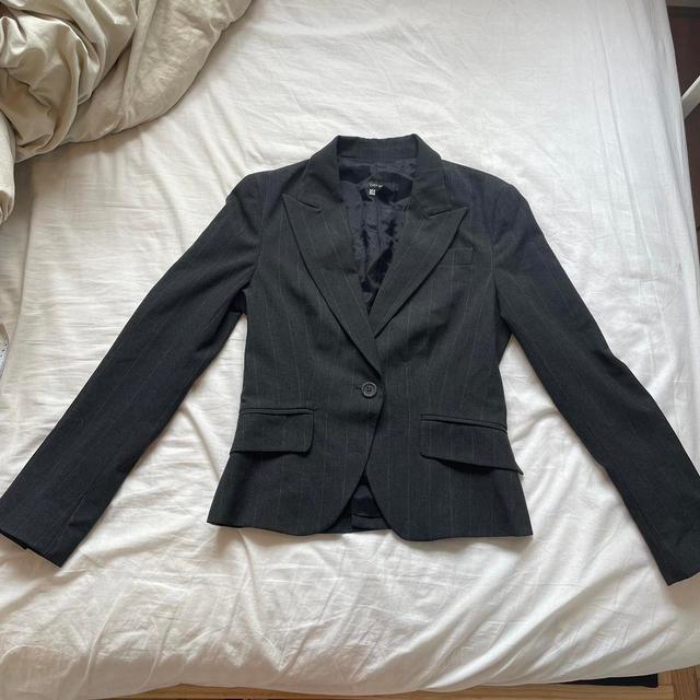 Zara Women's Blazer Jacket - Black - UK 10 on Productcaster.