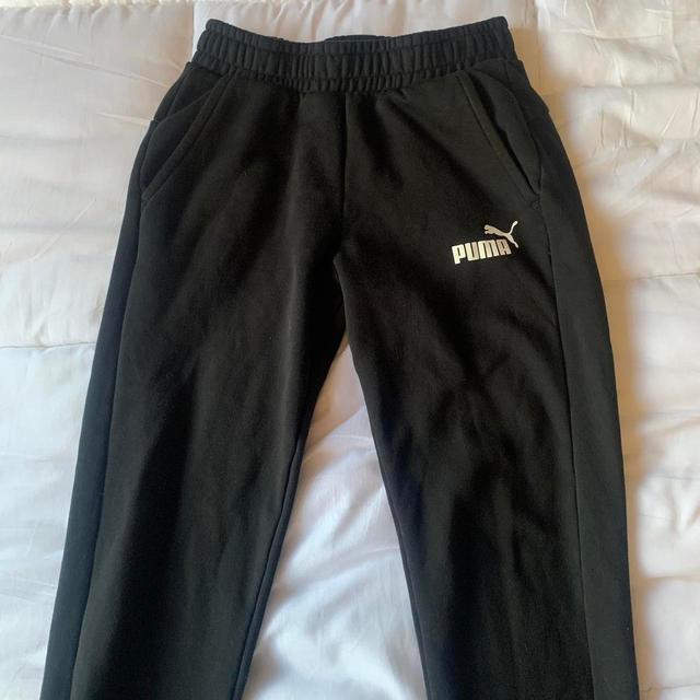 Puma Men's Sweatpants - Black - S on Productcaster.