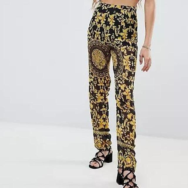 love & other things Women's Printed Trousers - Multi - UK 6 on Productcaster.