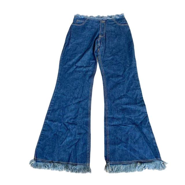 Women's Distressed Jeans - Blue - 27" on Productcaster.