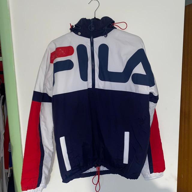 Fila Women's Lightweight Jacket - Multi/White - UK 8 on Productcaster.