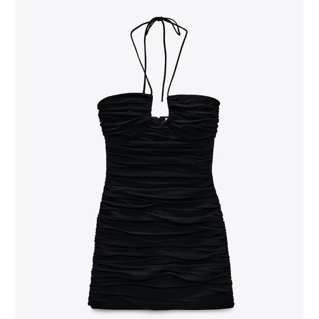 Zara Women's Party Dress - Black - XS on Productcaster.