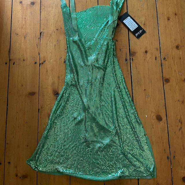 Nasty Gal Women's Dress - Green - 8 on Productcaster.