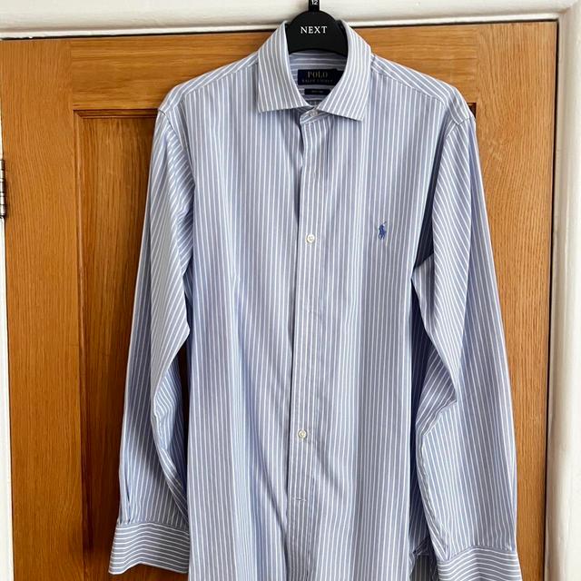 Ralph Lauren Men's Shirt - Blue/Multi on Productcaster.