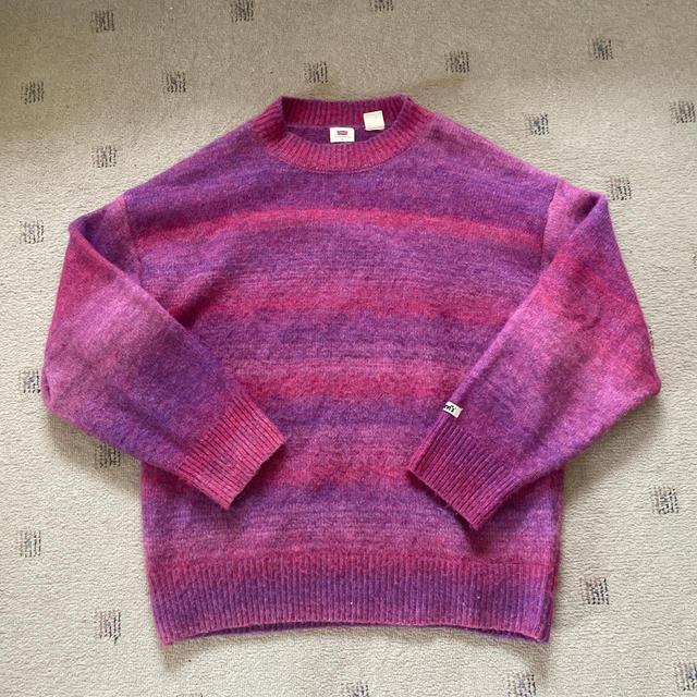 Levi's Women's Sweatshirt - Pink/Purple - M on Productcaster.