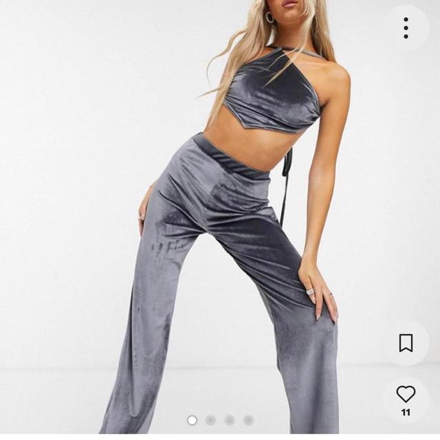 ASOS Women's Jumpsuits and playsuits - Silver/Grey - UK 8 on Productcaster.