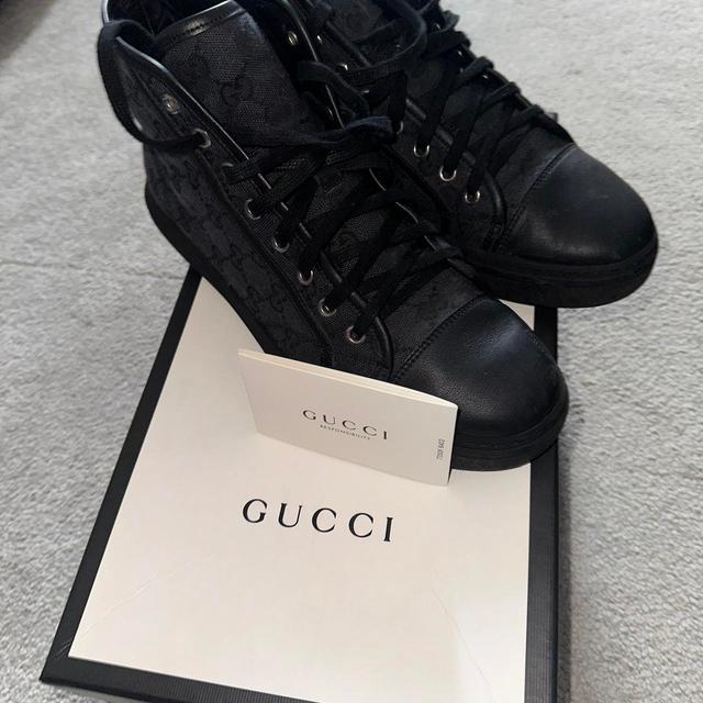 Gucci Men's Trainers - Black - UK 6.5 on Productcaster.