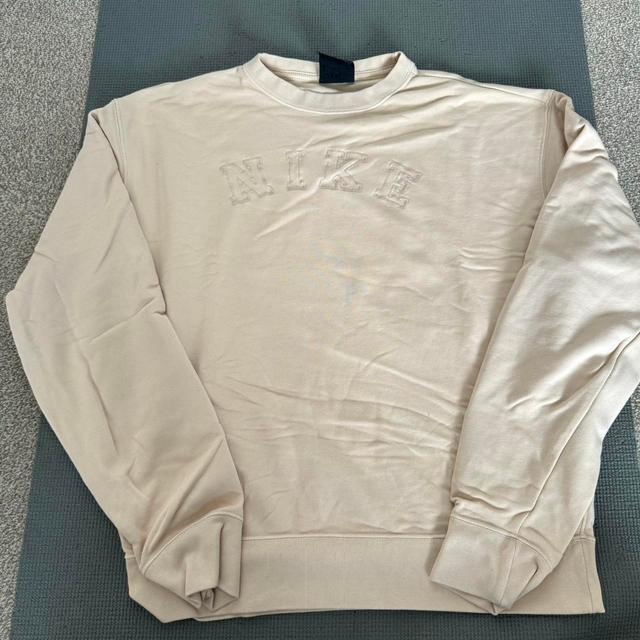 Nike Women's Sweatshirt - Cream - S on Productcaster.