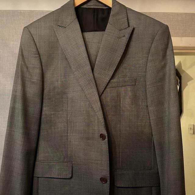 Next Men's Suit - Grey/Brown - M on Productcaster.