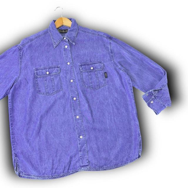 Fendi Men's Shirt - Blue - M on Productcaster.