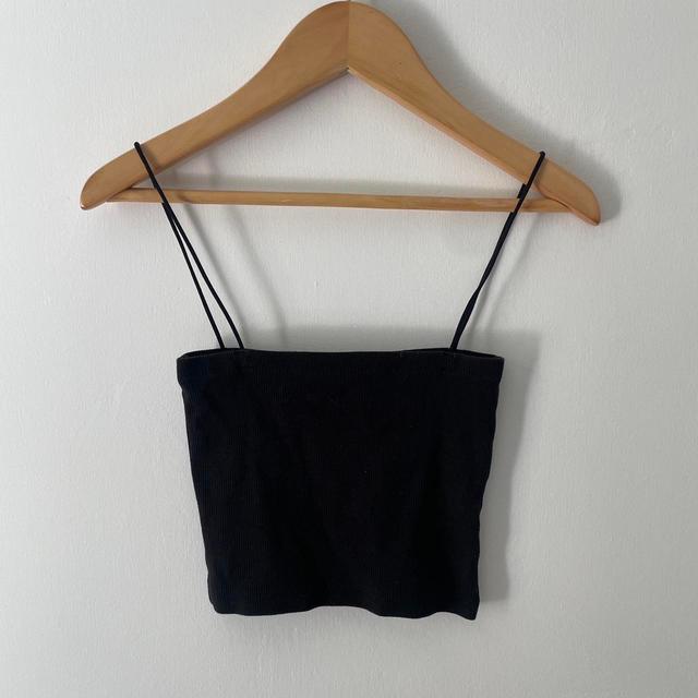 Zara Women's Crop top - Black - 6 on Productcaster.