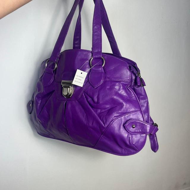 Vintage Women's Bag - Purple on Productcaster.