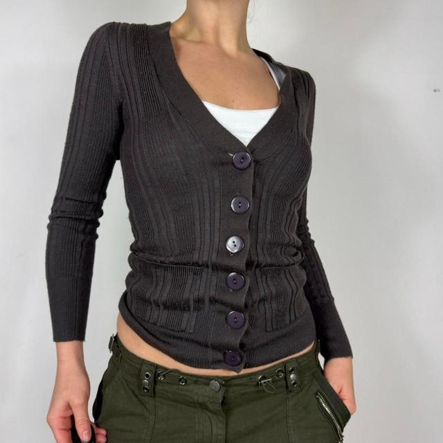 Women's Cardigan - Grey - S on Productcaster.