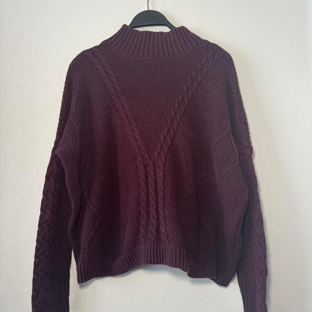 Miss Selfridge Women's Jumper - Burgundy - 10 on Productcaster.