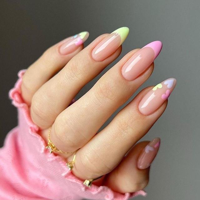 False nails - Pink/Multi on Productcaster.