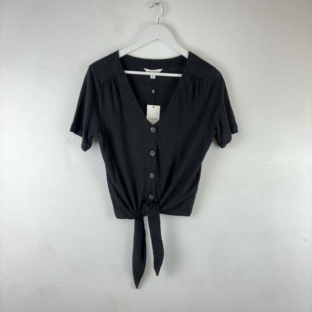 Whistles Women's Top - Black - M on Productcaster.