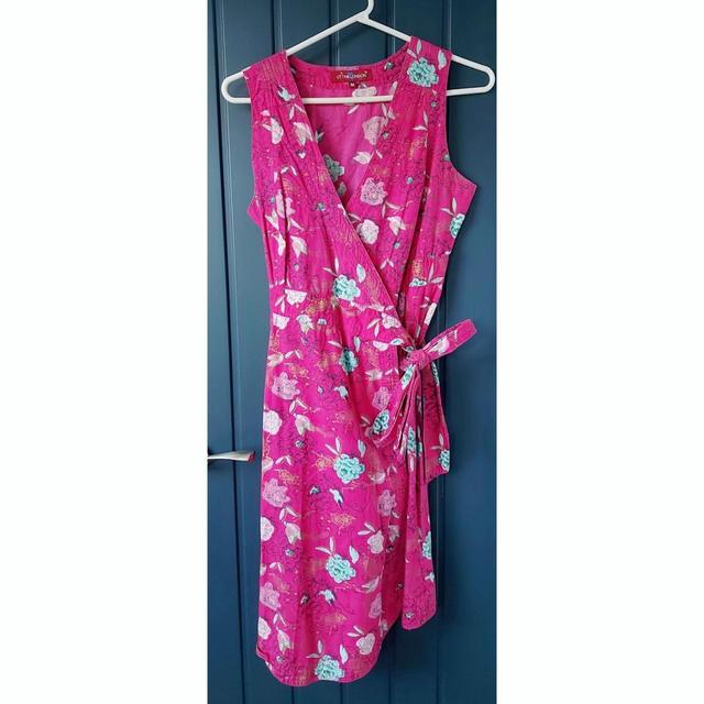 Uttam London Women's Midi Dress - Pink - M on Productcaster.