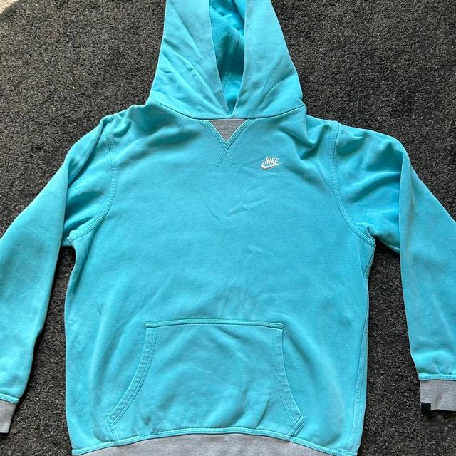 Nike Women's Hoodie - Blue - L on Productcaster.