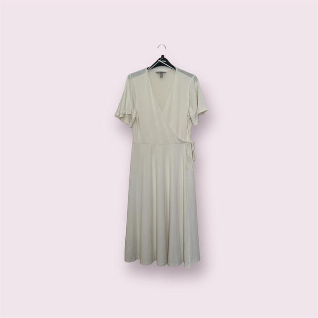 H&M Women's Dress - White - M on Productcaster.