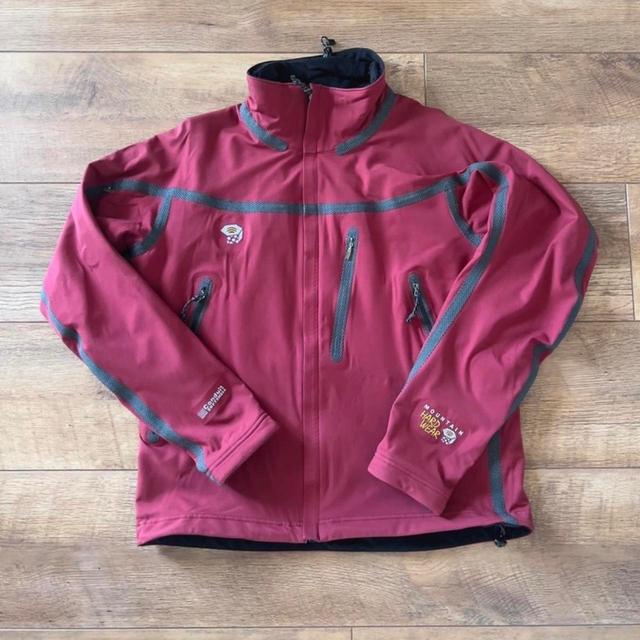 Mountain Hardwear Men's Jacket - Burgundy/Red - S on Productcaster.