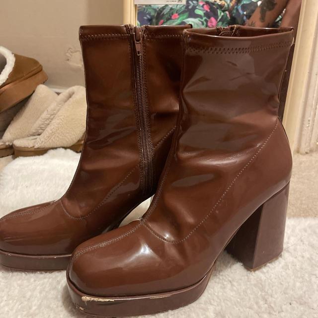 Steve Madden Women's Ankle Boots - Brown/Tan - UK 6 on Productcaster.